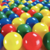 palline in plastica