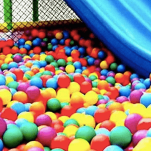 palline plastica colorate