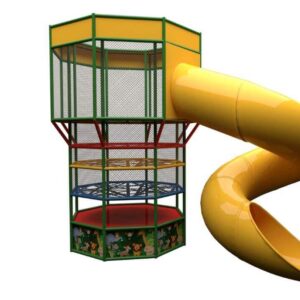 spider tower playground interni
