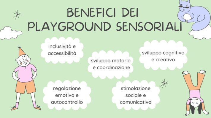 benefici dei playground sensoriali