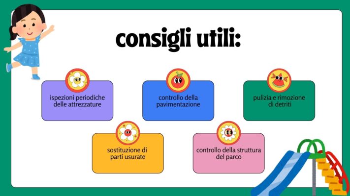consigli utili per la manutenzione dei playground
